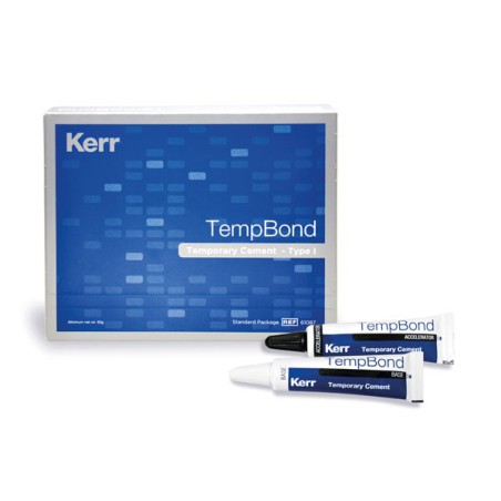 Cemento Temp bond temporal Sin Modificador 50 + 15gr de Kerr