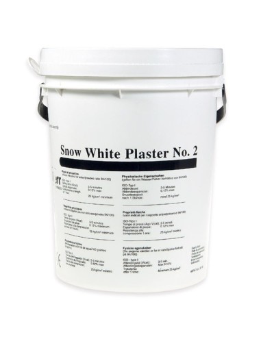 Yeso snow white plaster 4.5kg de Kerr