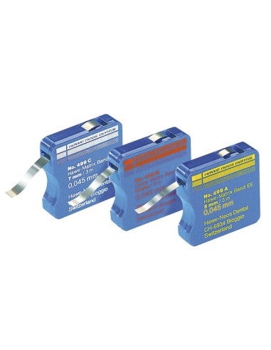 Rollo 3 metros banda matriz metálica de Hawe-neos