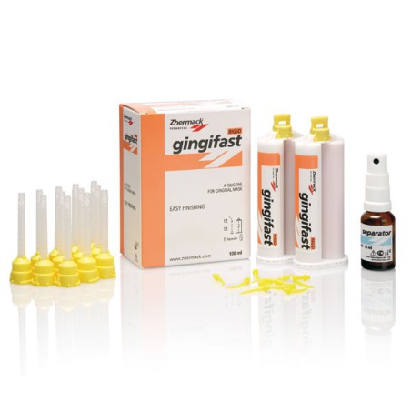 Gingifast rígid D2 (2x50ml) de Zhermack