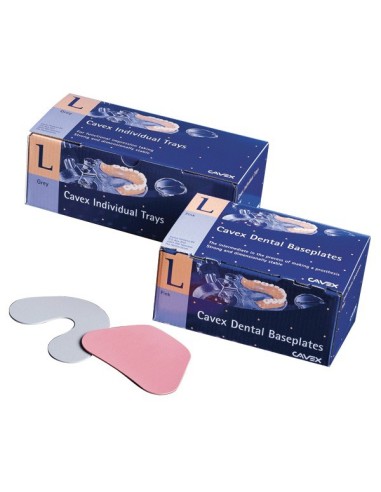 Plancha Base Mica-Free ROSA Superior / Inferior 100u. de Cavex