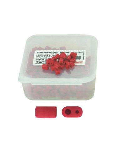 Tapas de goma bi-pins 500uds de Renfert