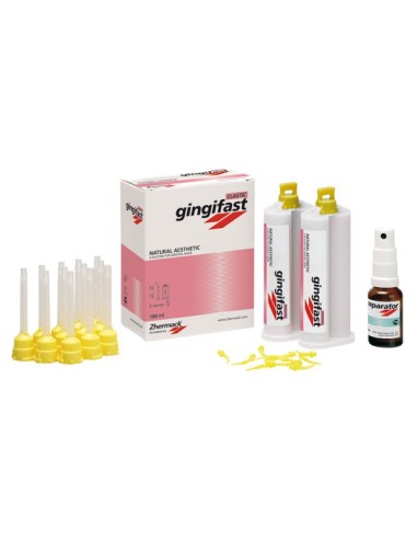 Gingifast Elastic D2 (2x50ml.) de Zhermack.
