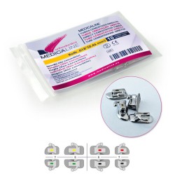 Tempo Tubos Cementado Directo Roth .022 Sencillo, No convertible, Caja 10 uds Reposición Medicaline