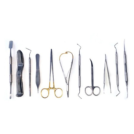 Set Instrumental Básico de Cirugía de Implantes