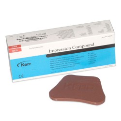 Godiva Impresión Termoplástica en Planchas Base 8uds. de Kerr