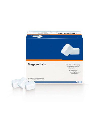 Traypurol Tabs, Limpiador Instrumental 50u