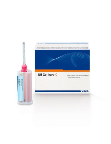 Ufi Gel Hard C Rebase Duro Cartucho 80gr de Voco
