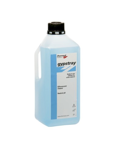 Gypstray Detergente de Yesos Botella 2 Litros de Zhermack