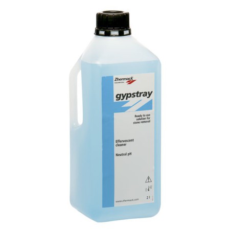 Gypstray Detergente de Yesos Botella 2 Litros de Zhermack