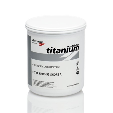 Zetalabor Titanium Silicona para Laboratorio 5kg