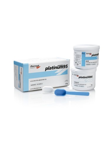 Platinum 95 Silicona de Adición Botes 1kg.+1kg. de Zhermack