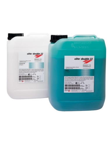 Elite Double 22 Silicona de Adición 5+5kg de Zhermack.