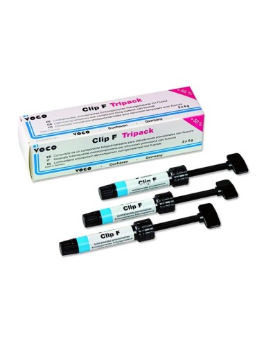 Clip Flow Cemento Provisional Tripack 3x4gr.