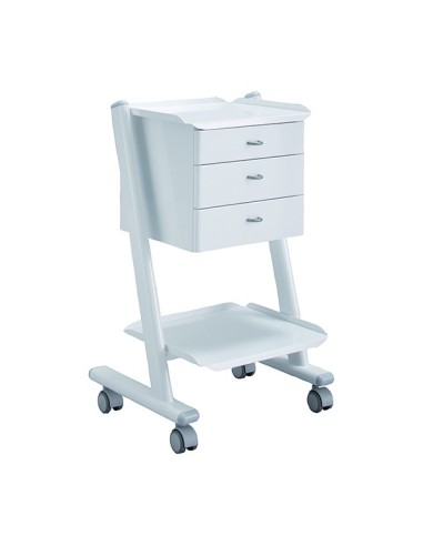Carrito Móvil con 3 Cajones y Enchufes C2RK3