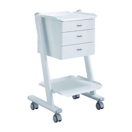 Carrito Móvil con 3 Cajones y Enchufes C2RK3