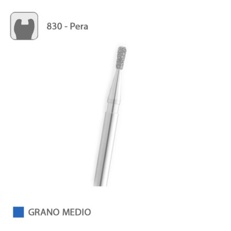 Fresa Diamante Pera 830 Grano Grueso FG