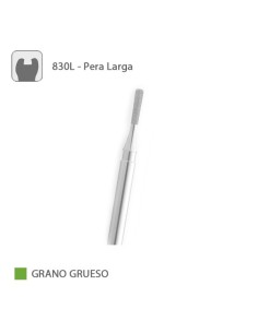 Fresa Diamante Pera Larga 830L Grano Grueso FG