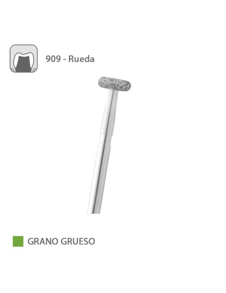 Fresa Diamante Rueda 909 Grano Grueso FG