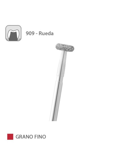Fresa Diamante Rueda 909 Grano Fino FG