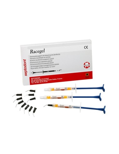 Racegel Gel Gingival Termo-gelificable Jeringas 3x1,4g de Septodont