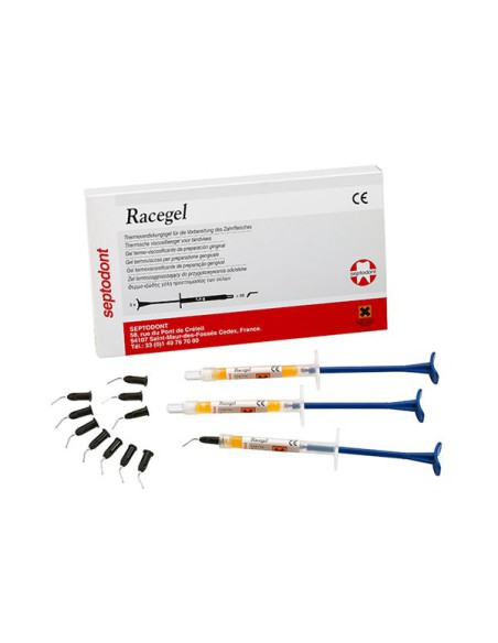 Racegel Gel Gingival Termo-gelificable Jeringas 3x1,4g de Septodont