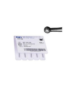 Fresa Diamante Bola Cuello Alargado 801L-016 FG 2