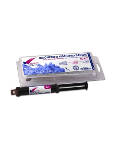 Ionómero ML Ortho para Cementado de Bandas 10g de Medicaline