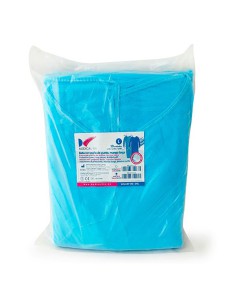 Bata Azul de Protección 10u de Medicaline