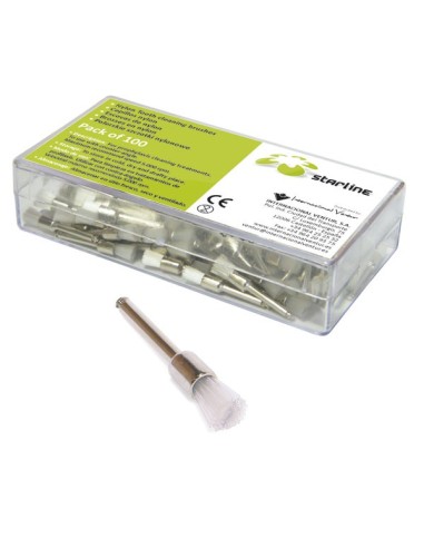 Cepillo Profilaxis Nylon Mini 100u. de Starline