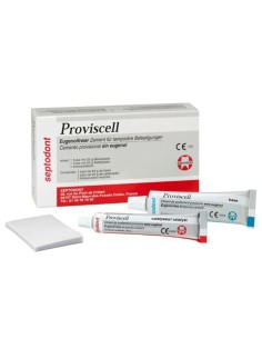 Proviscell Cemento Temporal Sin Eugenol 2x25g