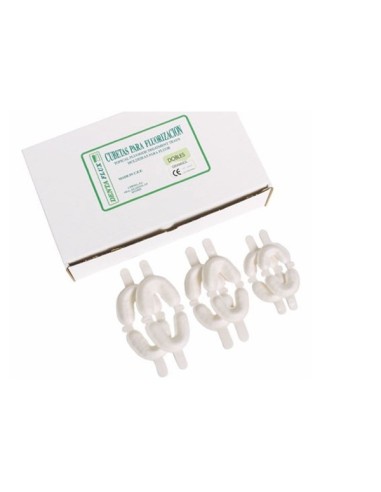 Cubetas para Flúor Blancas Dobles 50u