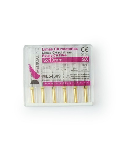 mConic Limas Rotatorias SX 19mm 6u de Medicaline