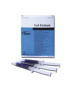 Gel Etchant Ácido Grabador Jeringas 3x3g Kerr Hawe