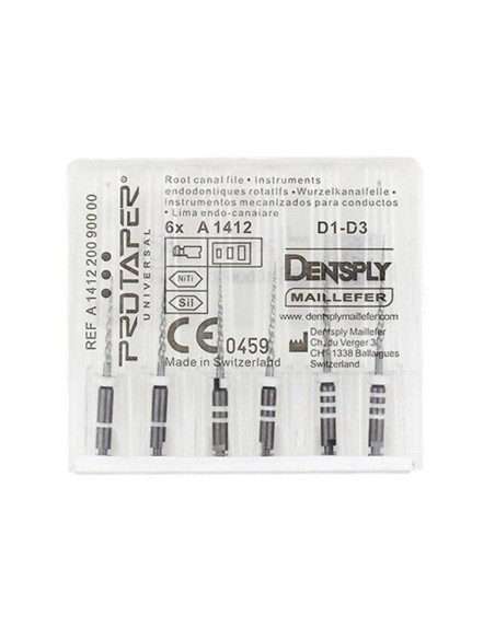 Protaper Retratamiento Limas 6u