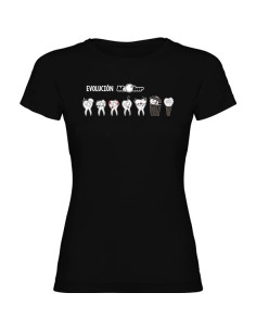 Camiseta para Dentista - Evolución Molar Chica