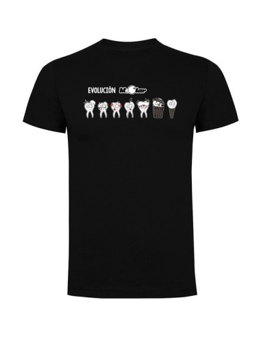 Camiseta para Odontólogo - Evolución Molar Chico