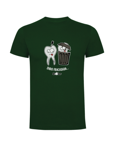 Camiseta para dentista Endo Fracasada Chico