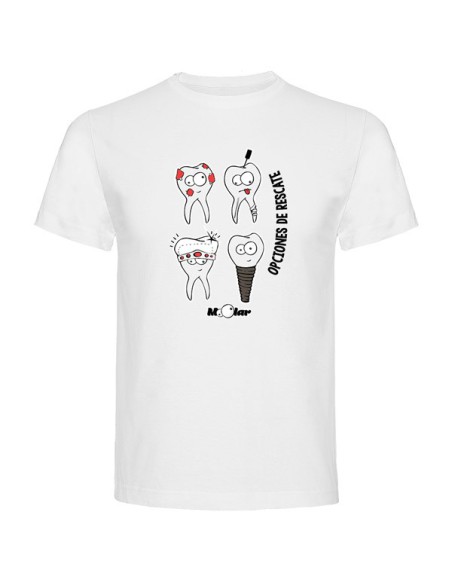 Camiseta para Odontólogo - Opciones de Rescate Chico