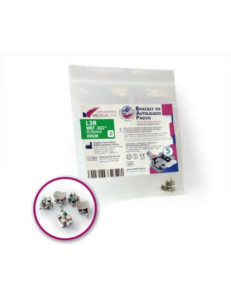 Bracket ML Autoligado MBT .022 Reposición 5u