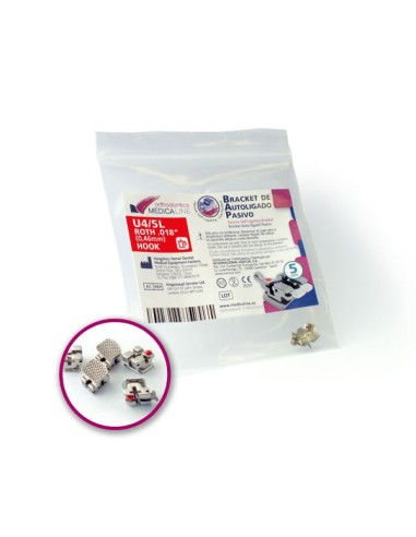 Bracket ML Autoligado Roth .018 Reposición 5u