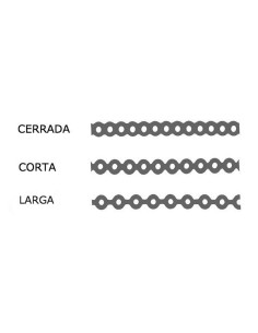 Cadeneta Elástica Gris para Ortodoncia 2