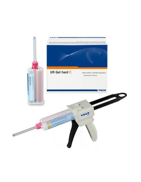 Ufi Gel Hard C Rebase Duro Kit Intro 80gr. + 10ml.
