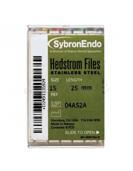 Lima Hedstroem 25mm. 6uds