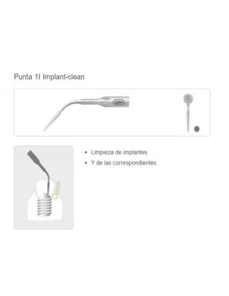 Set Puntas Piezo Implant Clean para Tigon+, Tigon, Pyon 2