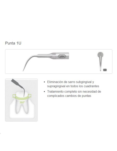 Set Puntas Piezo Implant Clean para Tigon+, Tigon, Pyon 2