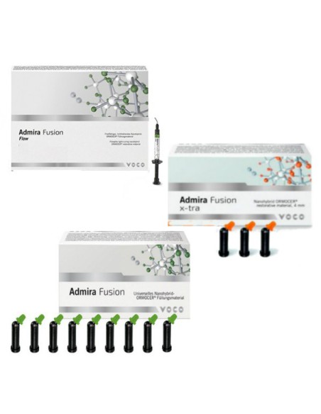 Admira Fusión Pack Prueba Composite Restaurador Cápsulas + Jeringa