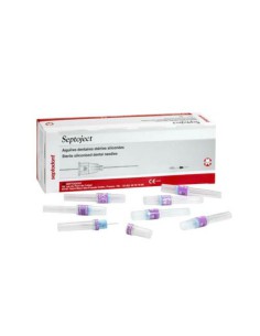 AGUJAS SEPTOJET 30G 25 0,3x25mm 100u.