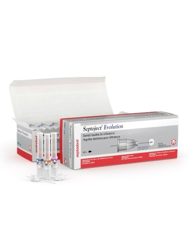 Septoject Evolution Agujas para Infiltraciones 100u.