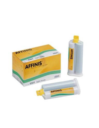 Affinis Light Body Silicona 2 Cartuchos 50ml.